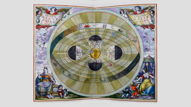 A plate from the Harmonia macrocosmica